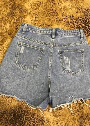 Шорты джинсовые для девочки 10-13лет(36,8)2 фото