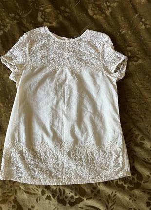 Блузка з мереживом sisley