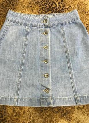 Юбка джинсовая для девочки 8(36)1 фото