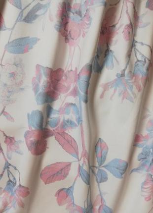 Фирменная шикарная юбка в цветочный принт5 фото