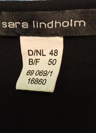 Нова люксова клас літня блуза туніка -бренда sara lindolm    50 європ.розиіру.4 фото