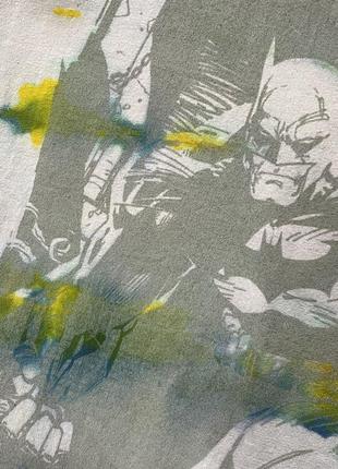 Кастом футболка тай дай с принтом бэтмена дс комикс dc comics batman10 фото