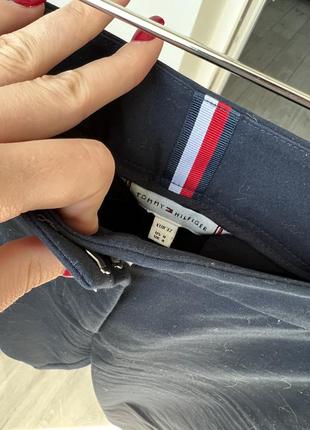 Класичні темно сині брюки tommy hilfiger5 фото