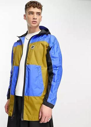 Nike sportswear spu woven jacket Intarsien-Pullover fb2192-382 легкая куртка ветровка оригинал складывается в сумку