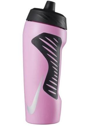 Пляшка nike hyperfuel bottle 24oz рожевий, чорний уні 709мл n.000.3524.682.24