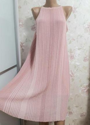 Шикарное нарядное платье с люриксом1 фото