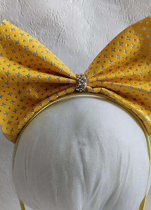 Украшения аксессуары обруч ободок бант к костюму куколки