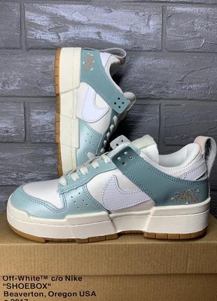 Кросівки nike dunk mint2 фото