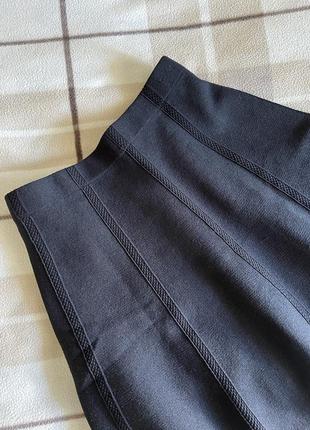 Базовая юбка черного цвета zara