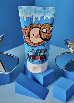 Пілінг-гель для обличчя elizavecca milky piggy hell-pore vitamin brightturn peeling gel