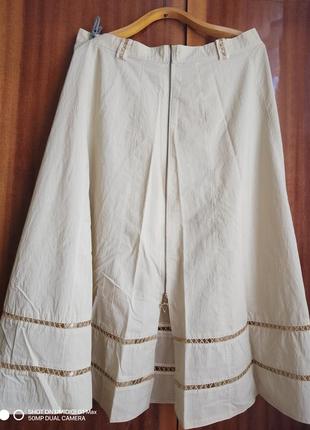 Винтажная турецкая  юбка на змейке pahmi p.50-52