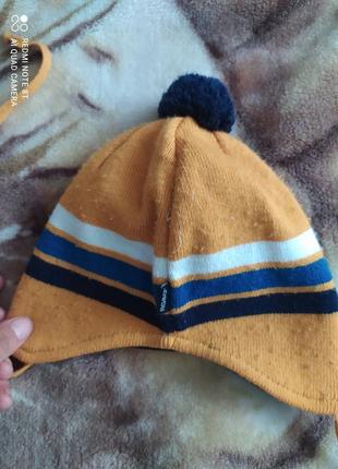 Шапка весна осень для мальчика.