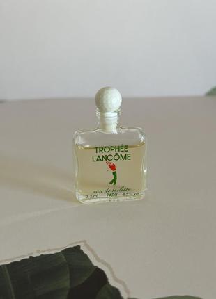 Trophee lancôme туалетна вода вінтаж мініатюра