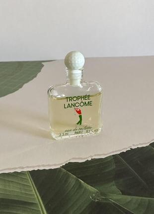 Trophee lancôme туалетна вода вінтаж мініатюра4 фото