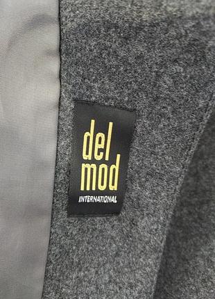 Del mod 100% wool роскошный шерстяной пиджак жакет7 фото