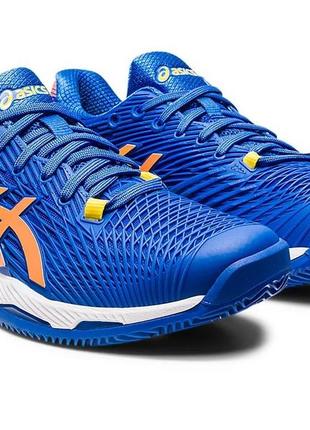 Кросівки чол. asics solution speed ff 2 clay blue/orange (40.5) 7.5 1041a390-960 40.52 фото