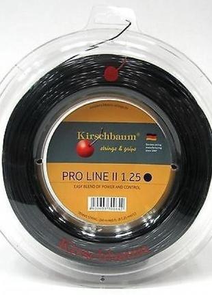 Бабина kirschbaum pro line ii black 1,25mm 200m 4035603300642