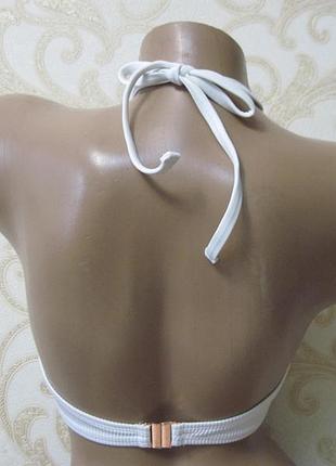 Бюстгальтер, лиф, верх от купальника в рубчик ivory rose4 фото