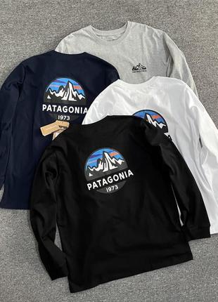 Кофта лонгслив patagonia relaxed fit longsleeve размер m, l