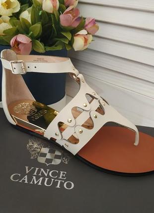 Нові шкіряні сандалі босоніжки vince camuto оригінал3 фото