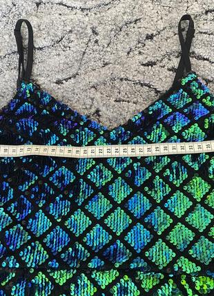 Платье хамелеон с пайетками5 фото