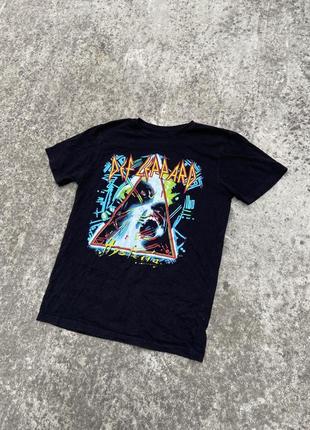 Мерч футболка def leopard оригінал с