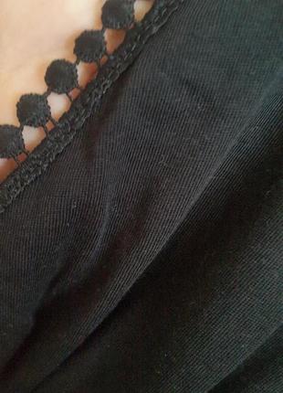 Черный комбинезон с шортиками из натурального коттона4 фото