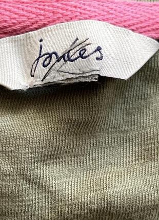 Футболка з вишивкою joules m-l uk2 фото