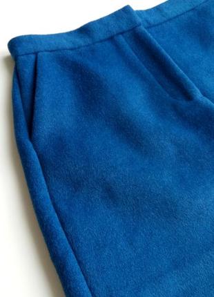 Красивая стильная утепленная юбка мини с содержанием шерсти4 фото