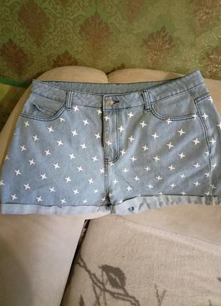 Шорты джинсовые