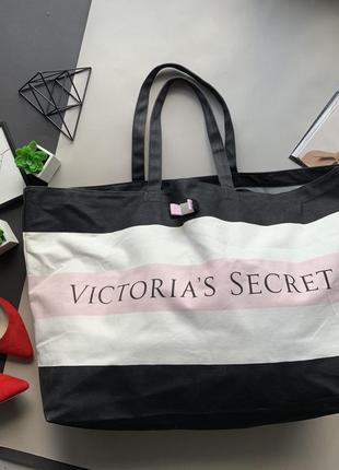 Оригинальна пляжная сумка victoria's secret сумка на пляж / на море4 фото
