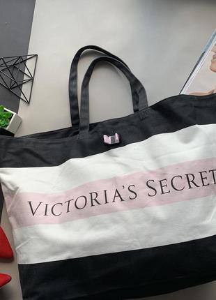 Оригинальна пляжная сумка victoria's secret сумка на пляж / на море8 фото