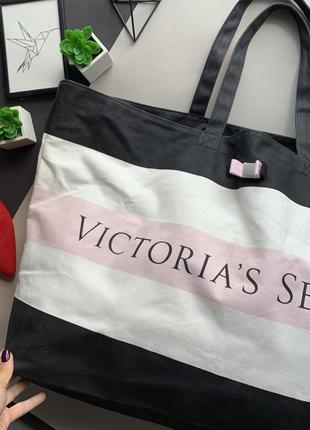 Оригинальна пляжная сумка victoria's secret сумка на пляж / на море9 фото