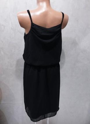 Відмінна двошарова літня сукня-сарафан модного бренду  із данії vero moda.5 фото