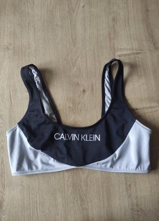 Женский спортивный топ, верх купальник calvin klein, оригинал, s-m3 фото