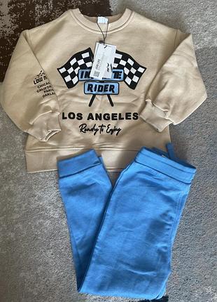 Спортивные штаны на флисе с начесом