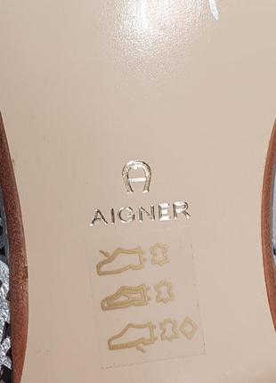 Босоножки aigner 41р.7 фото