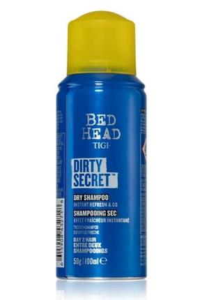 Tigi bed head dirty secret освіжаючий сухий шампунь, 100 мл