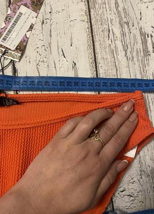 Boohoo плавки текстурные жатые резинка купальник трусы жатое трусы5 фото