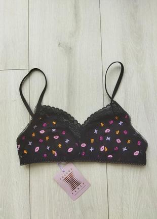 Коттоновый бюстик savage lingerie by rihanna