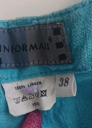 Натуральные итальянские широкие брюки #штаны 100% лен2 фото