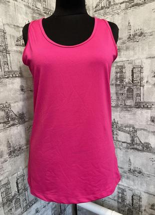 Малиновая розовая ягодная майка спортивная