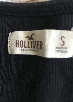 Оригинальная футболка в рубчик hollister3 фото