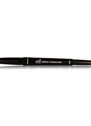 Двухсторонний карандаш для глаз e.l.f. eyeliner and shadow stick brown/basic3 фото