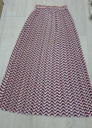 Спідниця гофре максі