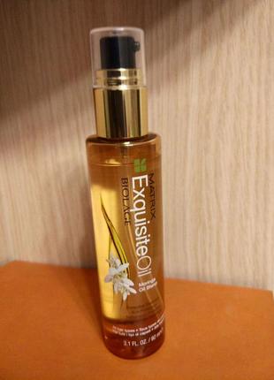 Matrix biolage exquisite oil питательное масло для волос, распив.