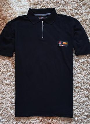 Футболка поло mitsubishi ralliart vintage polo shirt, оригинал