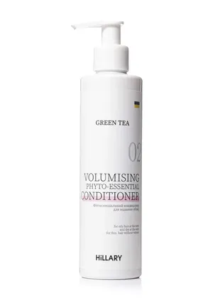 Комплексный набор для жирного типа волос hillary green tea phyto-essential и гребень для волос3 фото