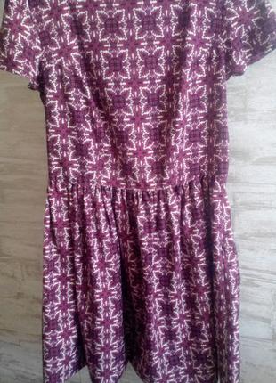 Платье цвет марсала,размер м2 фото