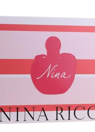 Nina ricci nina набір (edt/50ml + b/lot/75ml) ніна річчі ніна набір туал. вода 50 мл + лосьйон/тіла 75 мл оригінал